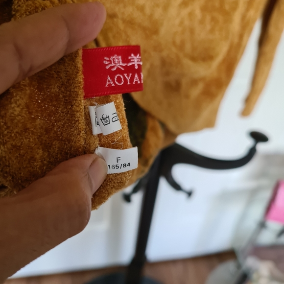 Vintage Style Stretchable S-M Yellow Brown Bodycon Maxi Floral Longsleeve Blouse - Picture 6 of 9